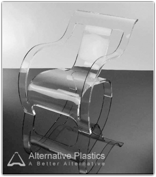 Thermoformed Acrylic Designer Chair