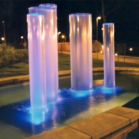 tube water fountain